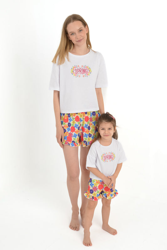 Spring Anne & Çocuk Pijama Takımı