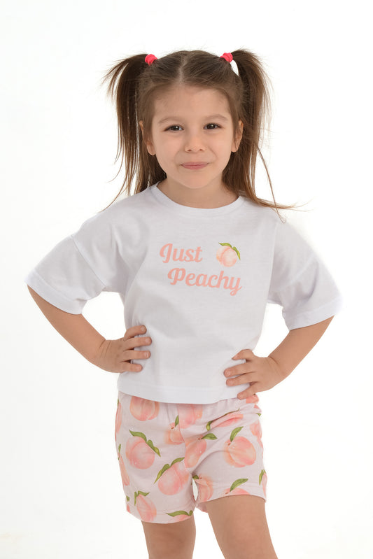 Just Peachy Çocuk Pijama Takımı