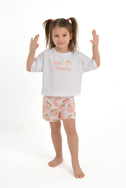 Just Peachy Çocuk Pijama Takımı