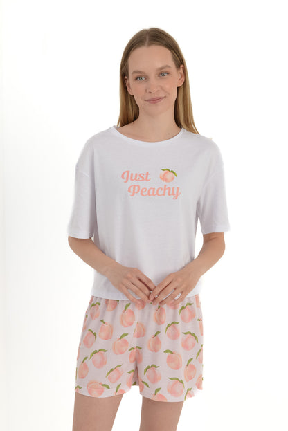 Just Peachy Kadın Pijama Takımı