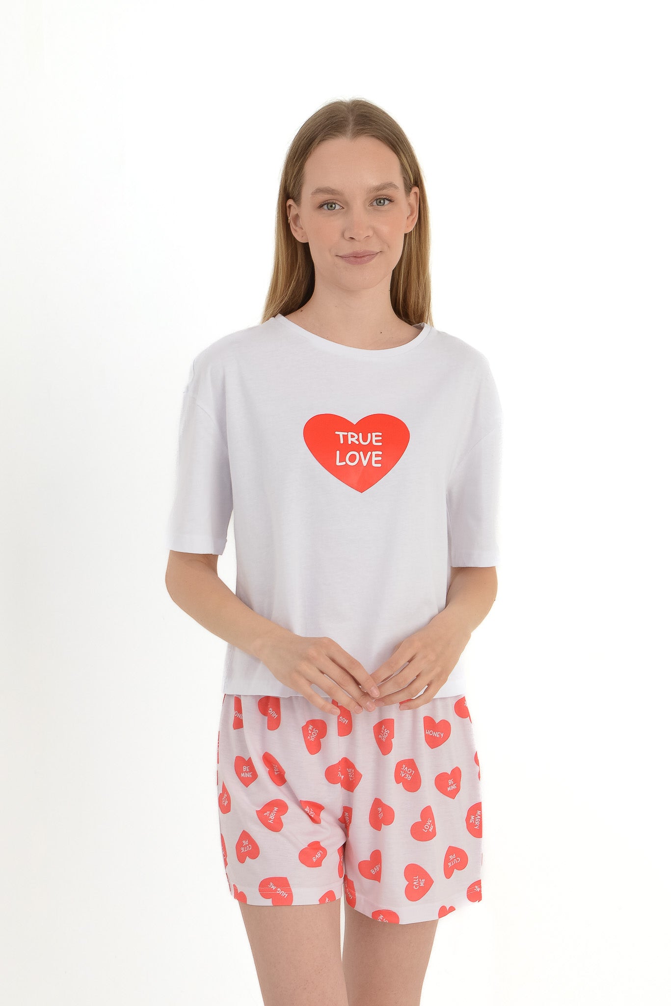 True Love Kadın Pijama Takımı