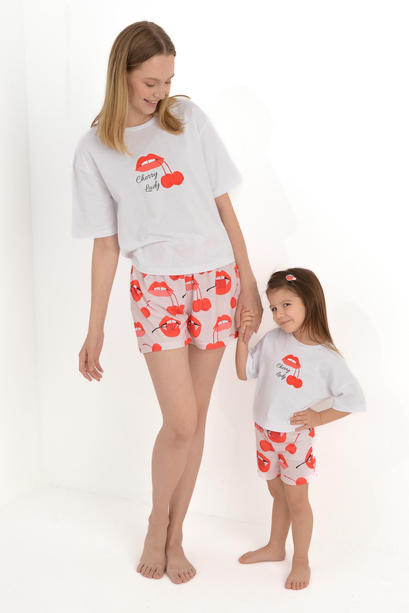 Cherry Lady Anne & Çocuk Pijama Takımı