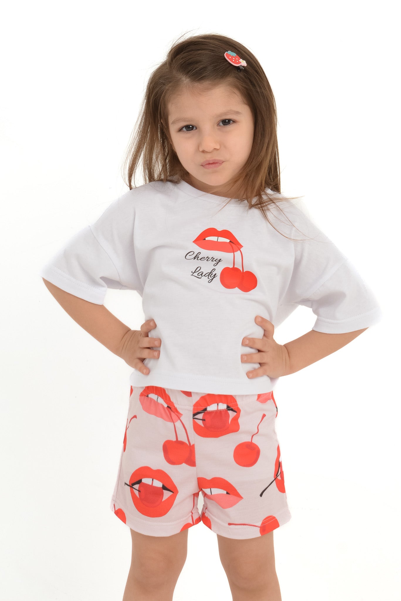 Cherry Lady Çocuk Pijama Takımı