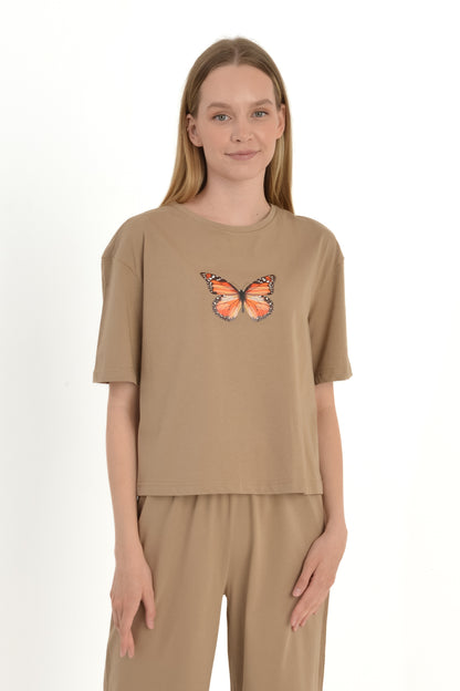 Butterfly Kadın Pijama Takımı