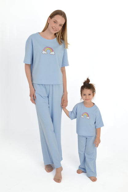 Rainbow Anne & Çocuk Pijama Takımı