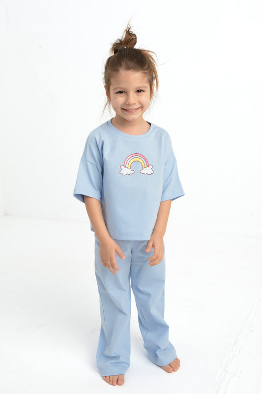 Rainbow Çocuk Pijama Takımı